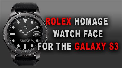 watch face samsung gear s3 rolex